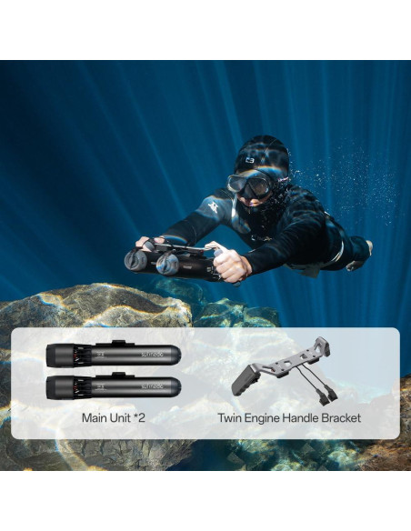 Scooter Submarino Waydoo Subnado para Adultos y Niños