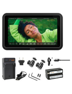 Monitor HDMI HDR Atomos Shinobi II 5.2" con Batería y Cargador