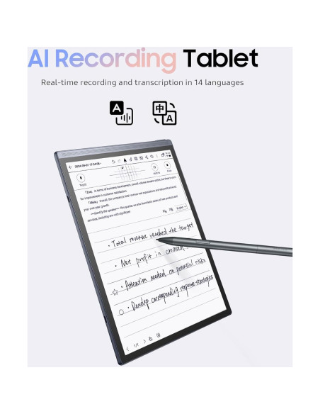 AINOTE Air 2 Tableta Electrónica 20.83 cm con Funda Azul