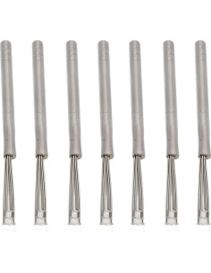 Limpiador de Oídos Yosoo de Acero Inoxidable 3 Anillos - 7 Piezas 2