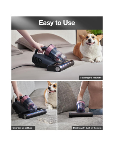 Aspiradora de Colchones Jimmy BX8, 500W, Luz UV, Filtro HEPA