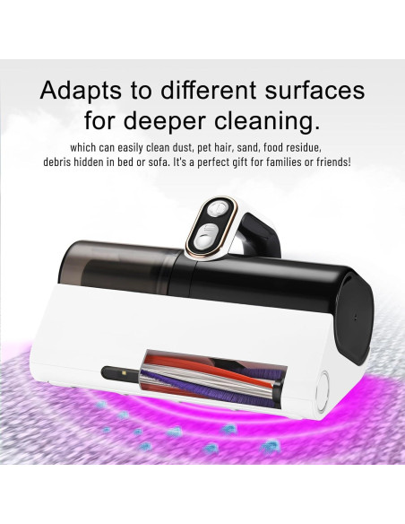 Aspiradora de Mano Dizikzo 500W con Filtro HEPA y Luz LED