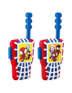 Walkie Talkies eKids Spidey para Niños - Radios de Dos Vías