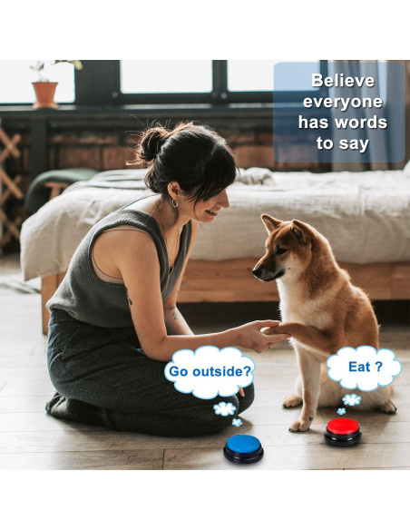 Botón de Grabación de Voz BoArt, 30 Segundos, 4 Pcs