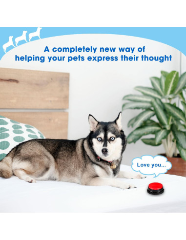 Botón de Grabación de Voz BoArt, 30 Segundos, 4 Pcs