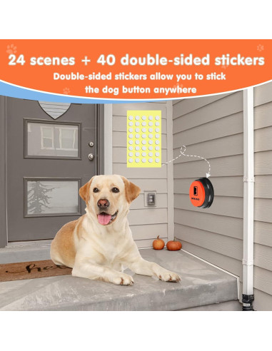 Botones de Comunicación para Perros DCIAER - 8 Botones Grabables