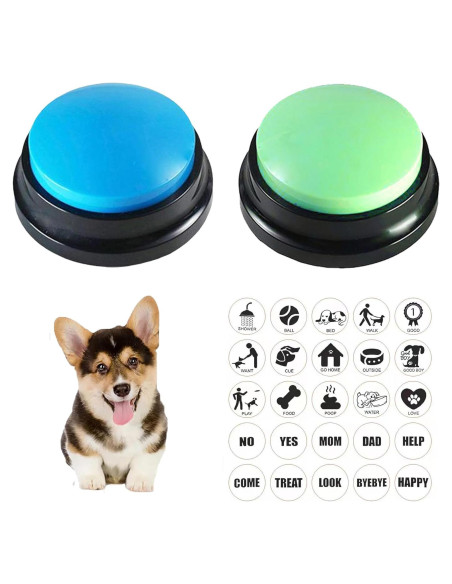 Botones de Comunicación para Perros Bifofo - Grabación 30s (2 Pzs)