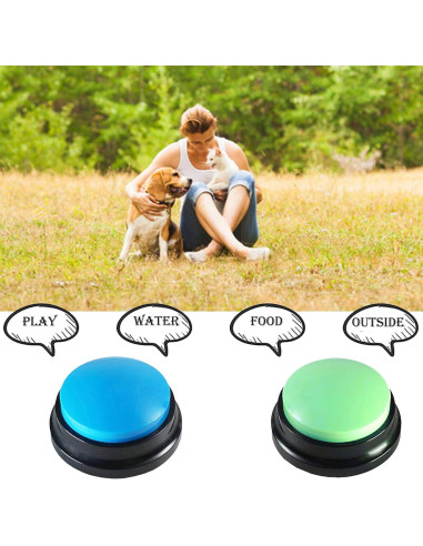 Botones de Comunicación para Perros Bifofo - Grabación 30s (2 Pzs)