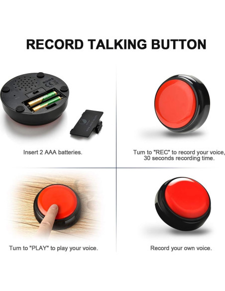 Botón de Grabación de Voz 30 Segundos - Changhe CH-R1