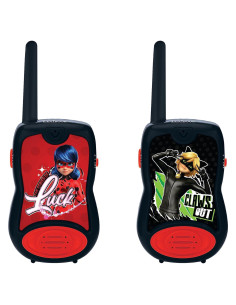 Walkie Talkies Lexibook Miraculous 200m 2 Canales Niños