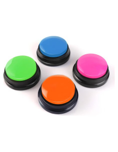 Botón de Grabación de Voz OFVENS 4 Paquetes para Mascotas