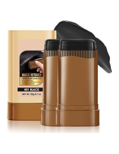 Stick de Tinte para Cabello Canoso TAEERY Negro 20g x2