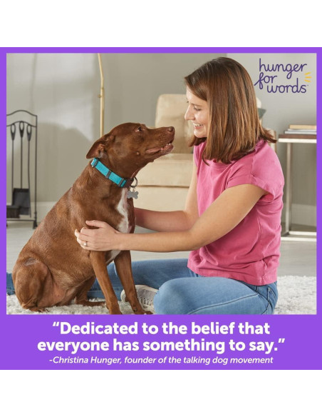 Botones de Habla para Mascotas Hambre por Palabras - Set de 3