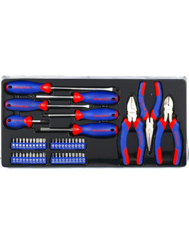 Juego de Herramientas Mecánicas WORKPRO 408 Piezas con Caja Metal