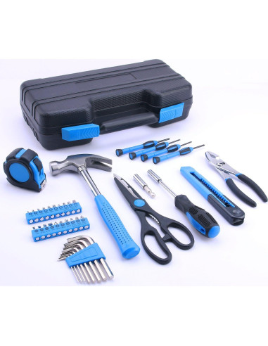 Kit de Herramientas EFFICERE 40 Piezas para Hogar y Oficina