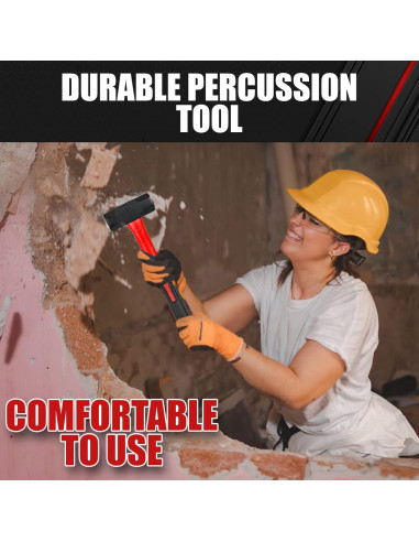 Juego de Martillos C&T 6 Piezas con Mango de Fibra de Vidrio