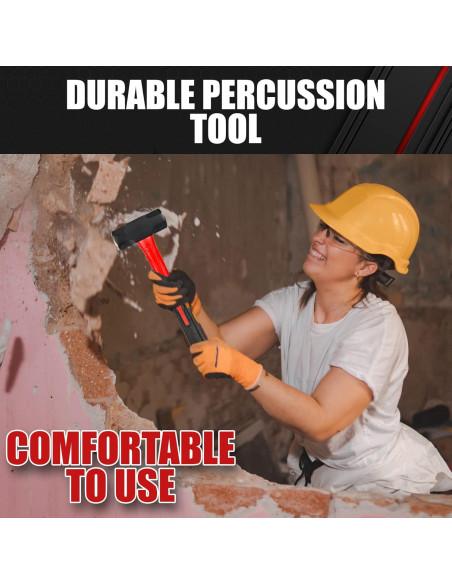 Juego de Martillos C&T 6 Piezas con Mango de Fibra de Vidrio