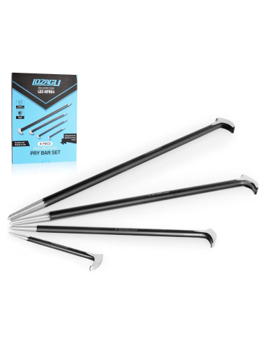 Juego de Palancas de Cabeza Rodante LOZAGU 4 Piezas 15-50 cm