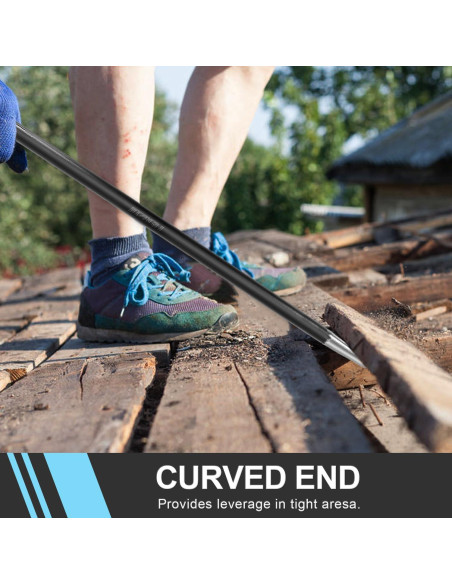 Juego de Palancas de Cabeza Rodante LOZAGU 4 Piezas 15-50 cm