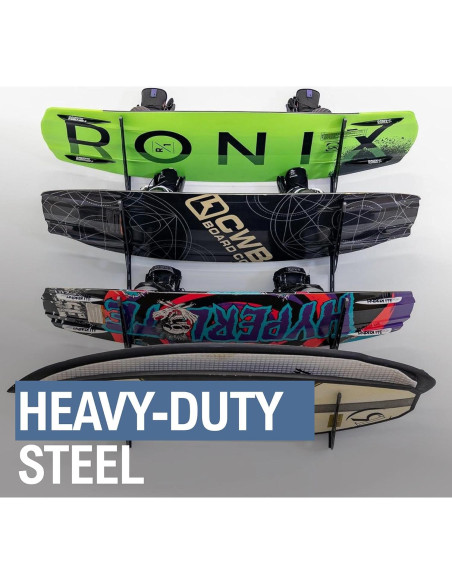 Soporte de Almacenamiento Ajustable StoreYourBoard XSR para 4 Wakeboards
