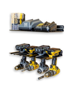 Estante de Almacenamiento para Taladros StoreYourBoard, Soporta 4 Taladros