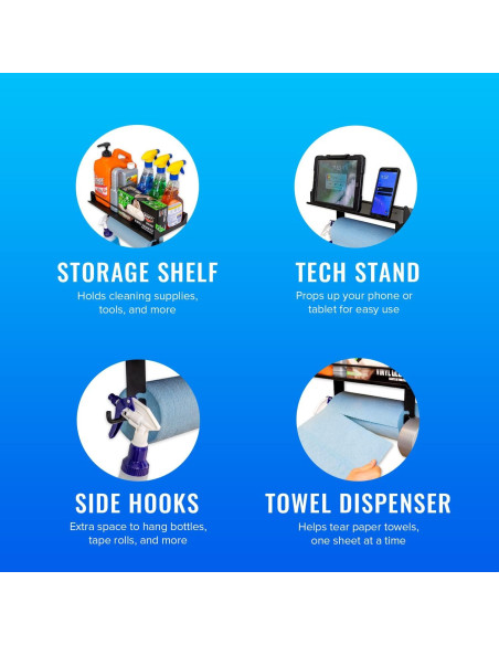 Soporte de Toallas de Papel StoreYourBoard para Garaje 22.68 kg