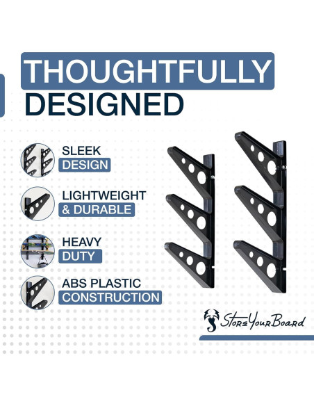 Soporte de Almacenamiento para Skateboard StoreYourBoard Trifecta