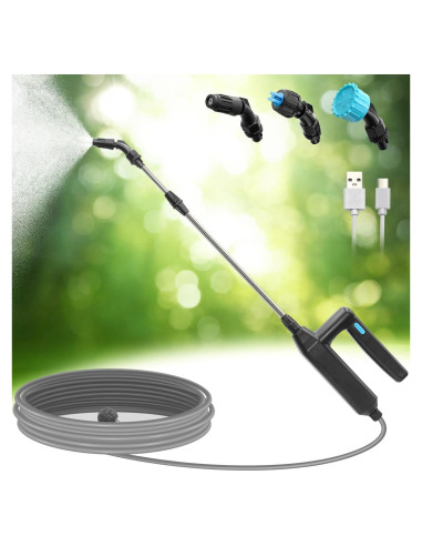 Varita Pulverizadora Eléctrica SideKing 60cm con Manguera 5m