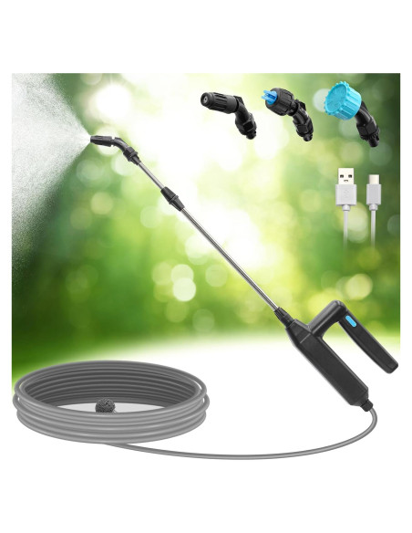 Varita Pulverizadora Eléctrica SideKing 60cm con Manguera 5m