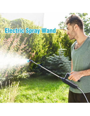 Varita Pulverizadora Eléctrica SideKing 60cm con Manguera 5m