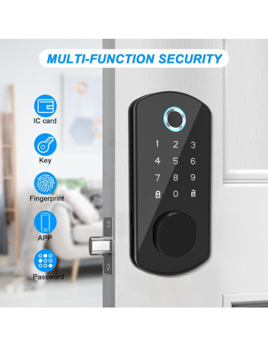Cerradura Inteligente Goluckog con Huella Dactilar y APP