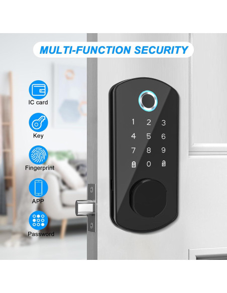 Cerradura Inteligente Goluckog con Huella Dactilar y APP