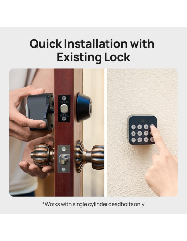 Cerradura Inteligente Anona Holo Wi-Fi con Teclado y Auto-Bloqueo