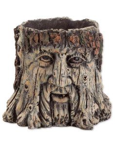 Maceta de Cara de Árbol Bits y Piezas - Poliresina 13.3x12.1x14 cm 2