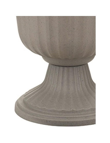 Maceta Urn Exterior 2 Paquetes Southern Patio 35.56 cm Piedra