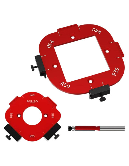 Conjunto de Plantillas para Router Xanadued 4-en-1 R10-R50