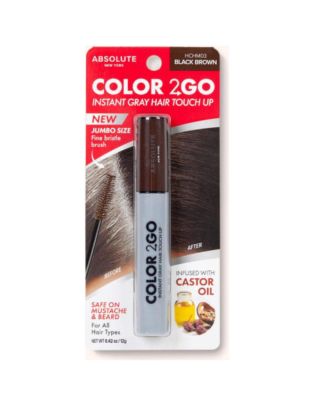 Máscara Color 2 Go Absolute New York Negro 11.89 g Máscara Color 2 Go Absolute New York Negro 11.89 g