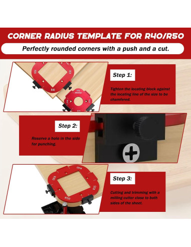 Conjunto de Plantillas para Router Xanadued 4-en-1 R10-R50