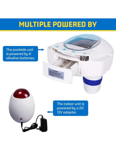 Alarma de Piscina Sumergible Luckyclover XYC429 85 dB