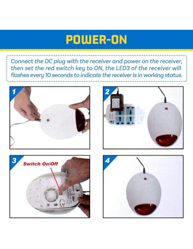 Alarma de Piscina Sumergible Luckyclover XYC429 85 dB