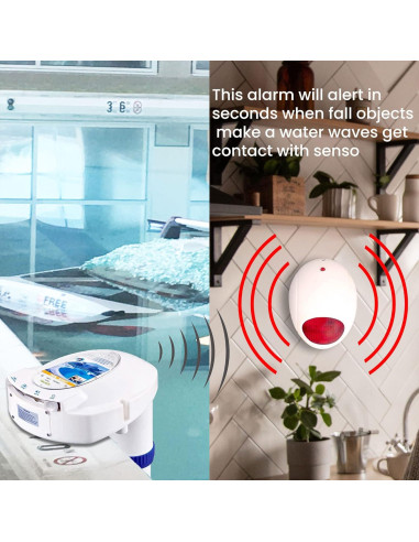 Alarma de Piscina Sumergible Luckyclover XYC429 85 dB