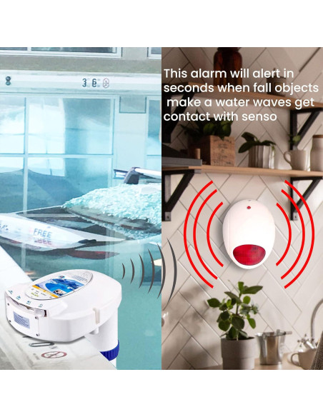 Alarma de Piscina Sumergible Luckyclover XYC429 85 dB