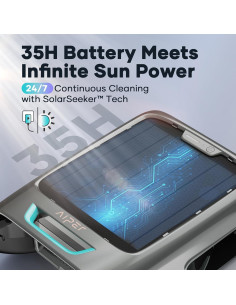 Skimmer Robótico Solar AIPER Surfer S2 para Piscinas 24/7 2