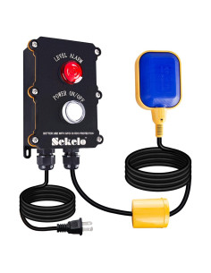 Alarma de Agua Alta Sekelo con Interruptor de Flotador 3.05m