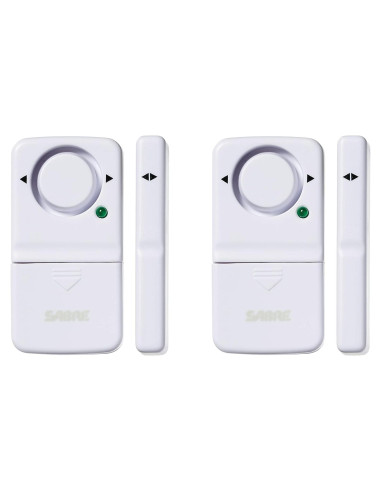 Alarma Inalámbrica de Seguridad SABRE 120 dB Paquete de 2