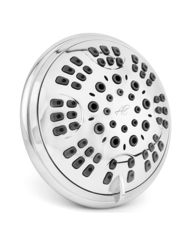 Cabezal de Ducha de Lujo Aqua Elegante Cromo 6 Funciones 9.5 L/min