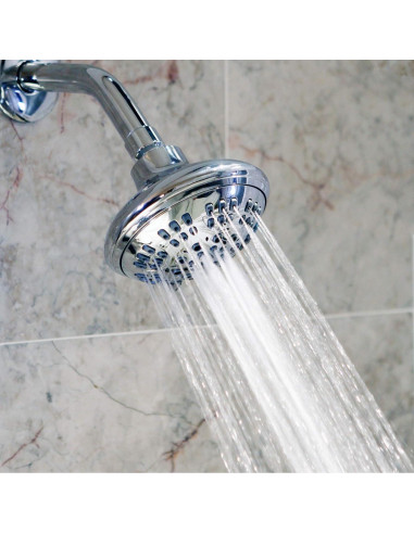Cabezal de Ducha de Lujo Aqua Elegante Cromo 6 Funciones 9.5 L/min