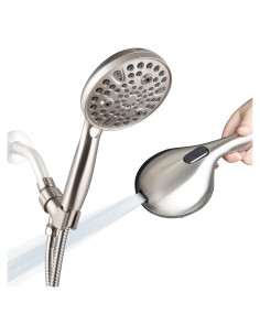 Cabezal de Ducha de Mano Egretshower 10 Modos Alta Presión