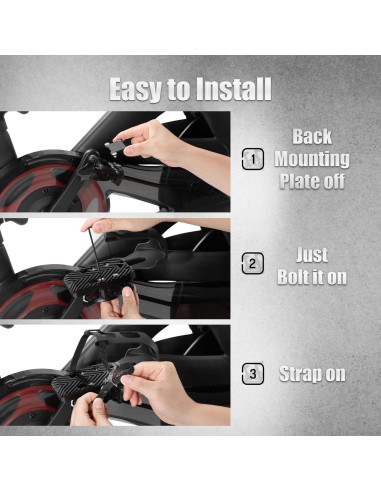 Cestas para dedos CyclingDeal para pedales Peloton - Doble función