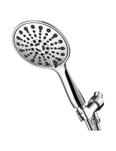 Cabezal de Ducha de Mano Couradric Cromo 6" 6 Configuraciones